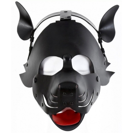 Kinky Puppy Máscara de cachorro de perro Negro