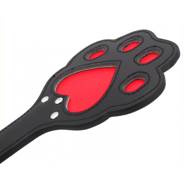 Paddle Patte 28 x 13cm Noir-Rouge
