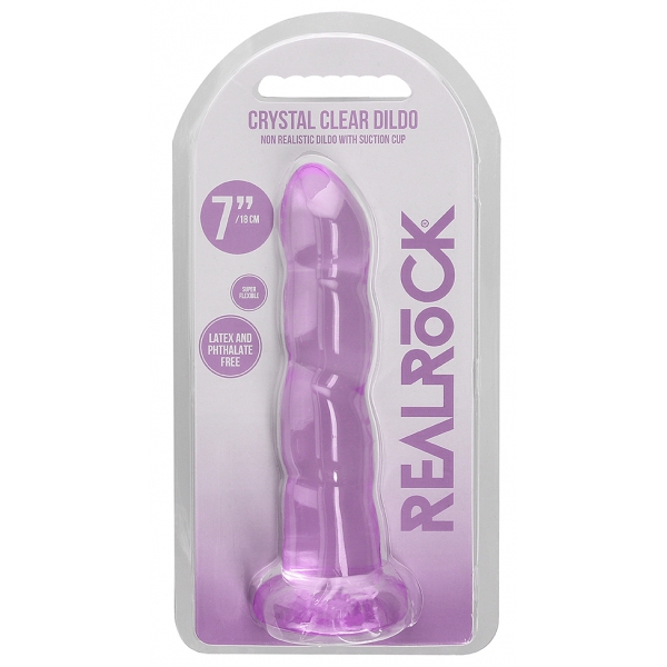 Non Realistic Dildo with Suction Cup - 7''/ 17 cm