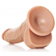 Realistischer Dildo Curved RealRock 17 x 4.3cm Latino