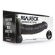 Dildo de cinta vibratória Vibe RealRock 18 x 4,5cm Preto