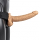 Hollow Strap-on with Balls - 9''/ 23 cm