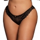 Bragas de encaje CLAIRE Grande Taille Black