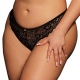 Lace Panties ZOE Large Size Black