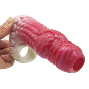 PINKALIEN Funda para pene Monster 11 x 4 cm