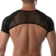 Crop Harness Circuit Mesh Black