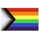 D700 Love & Peace Gay Pride Flag 009 60cmx90cm