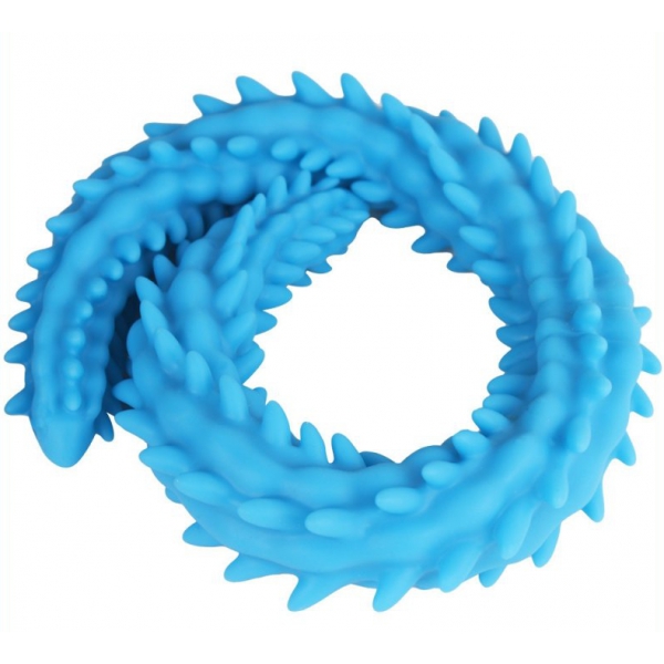 Dildo duplo Scolop S 40 x 3cm Azul