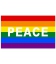 Drapeau Rainbow Peace 90 x 150cm