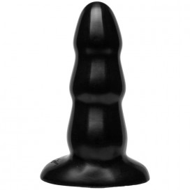Butt Plug Triple 11 x 4.5 cm Black