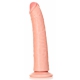 Slim Realistic Dildo with Suction Cup - 7''/ 18 cm