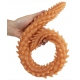 Double dildo Scolop M 50 x 4cm Orange