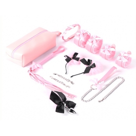Sm Bow Pink 7 Piece Kit