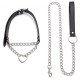 Heart Ring Metal Chain Collar