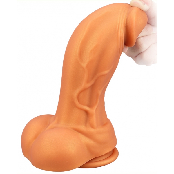 Siliconen Dildo Big Robb 17 x 6,3cm