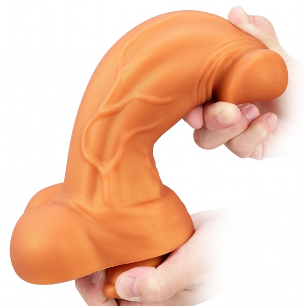 Siliconen Dildo Big Robb 17 x 6,3cm