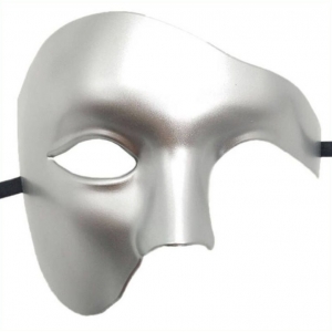KinkHarness Milo Silver Mask
