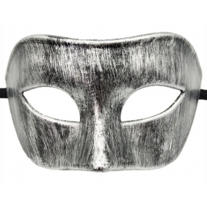 KinkHarness Cassy-Maske Silber