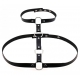 Necklace + Waist Neck Belt Black