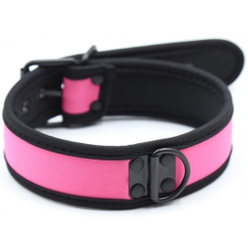 Kinky Puppy Collare in neoprene rosa Simply Puppy