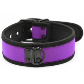 Kinky Puppy Collare in neoprene Simply Puppy viola