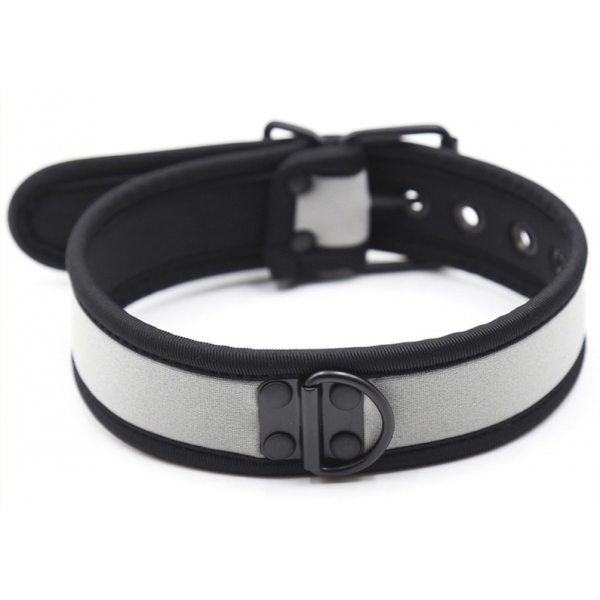 Collar Simply Puppy Neopreno Gris