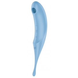 Satisfyer Stimolatore del clitoride Twirling Pro Blu
