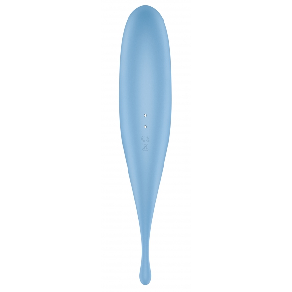 Stimolatore del clitoride Twirling Pro Blu