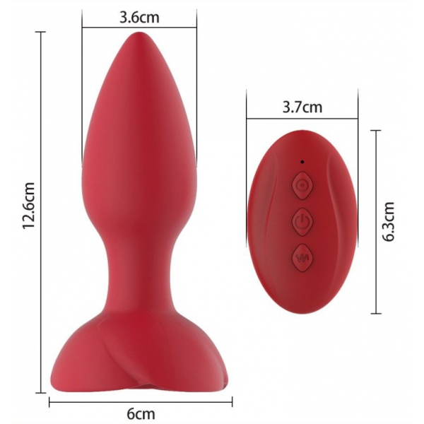 Anal Rose Toy Vibrator