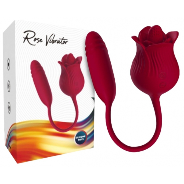 Dwich Roze Stimulator en Vibrator