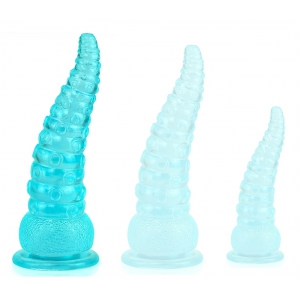 ToppedMonster Dildo Winkle L 20 x 7cm Turquesa