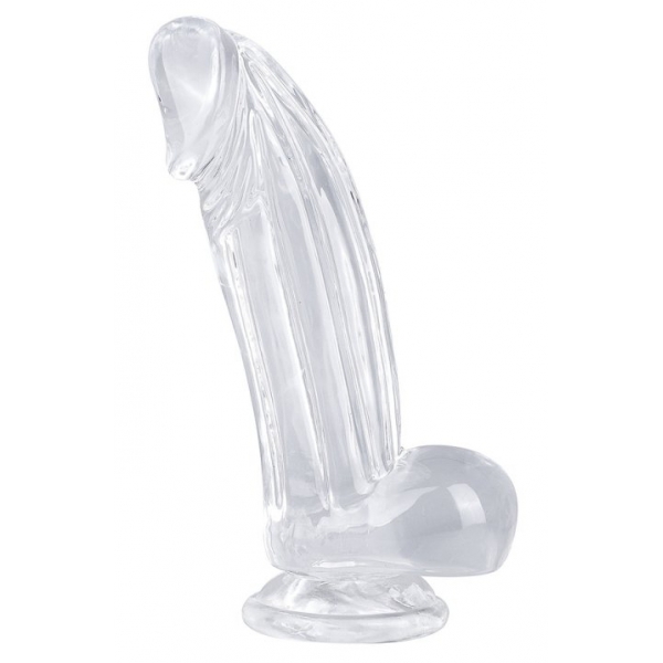 Transparenter Dildo Kolk M 14 x 4.5cm