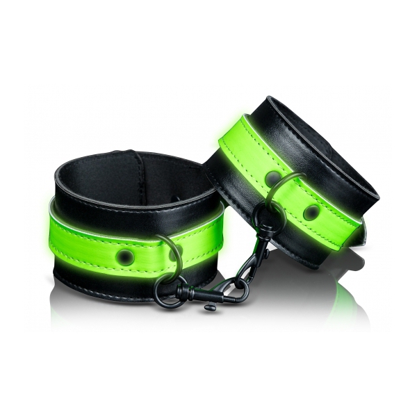 Glow in the dark ankle cuffs