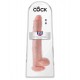 Dildo XL king Cock 30 x 6 cm Stoel