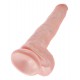 Dildo XL king Cock 30 x 6 cm Stoel