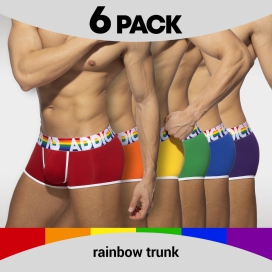 Addicted Rainbow Addicted Boxers 6 Pack