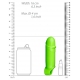 Funda para pene Smooth Thick Glow 12 x 4.2cm