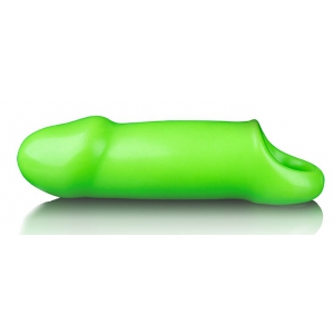 Ouch! Glow Smooth Strong Glow penis sheath 12 x 4.5cm