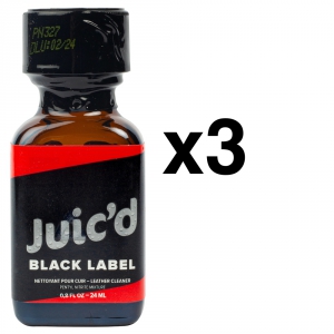 BGP Leather Cleaner JUIC'D BLACK LABEL 24ml x3