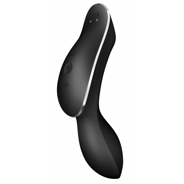 Stimolatore clitorideo Curvy Trinity 2 Satisfyer Nero