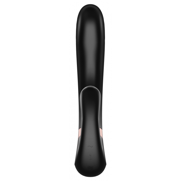 Heat Wave Satisfyer Connected G-Spot Stimulator 14 x 3.5cm Black