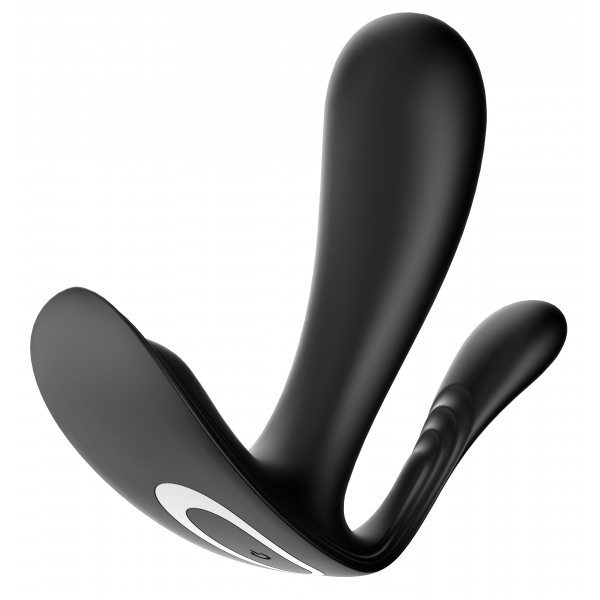 Top Secret+ Satisfyer Connected Stimulator 9 x 3cm Zwart