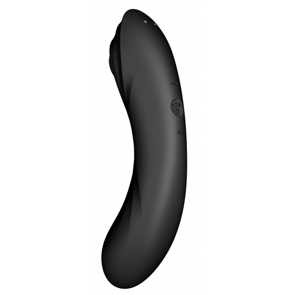 Stimulateur de clitoris Curvy Trinity 4 Satisfyer Noir