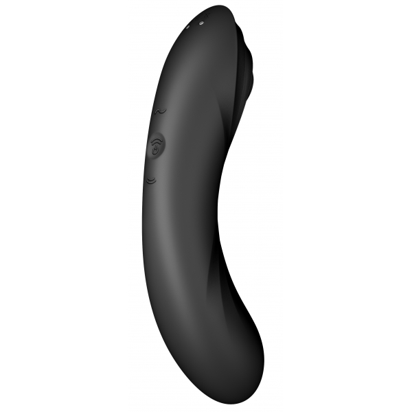 Curvy Trinity 4 Satisfyer Clitorisstimulator Zwart