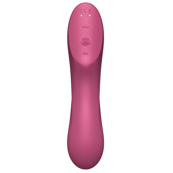 Curvy Trinity 3 Satisfyer Roze Clitoris Stimulator