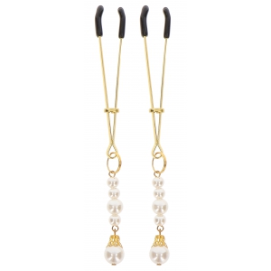 TABOOM Nippelklemmen Tweezers Pearls Taboom Gold