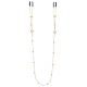 Tweezers Pearls Taboom Gold Chain