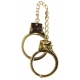 Gold Taboom Metal Handcuffs