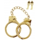 Gold Taboom Metal Handcuffs
