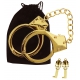 Gold Taboom Metal Handcuffs